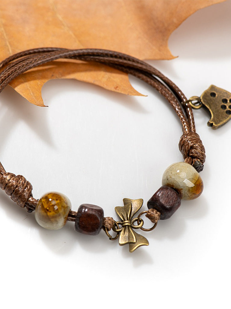 Braided Simple Creative Ceramic Jewelry Bracelet