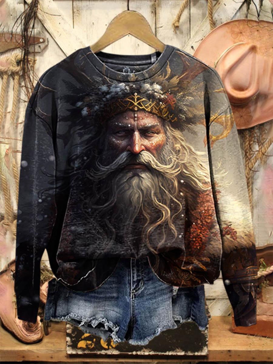 Spirit Of Yule Art Print Casual Sweatshirt