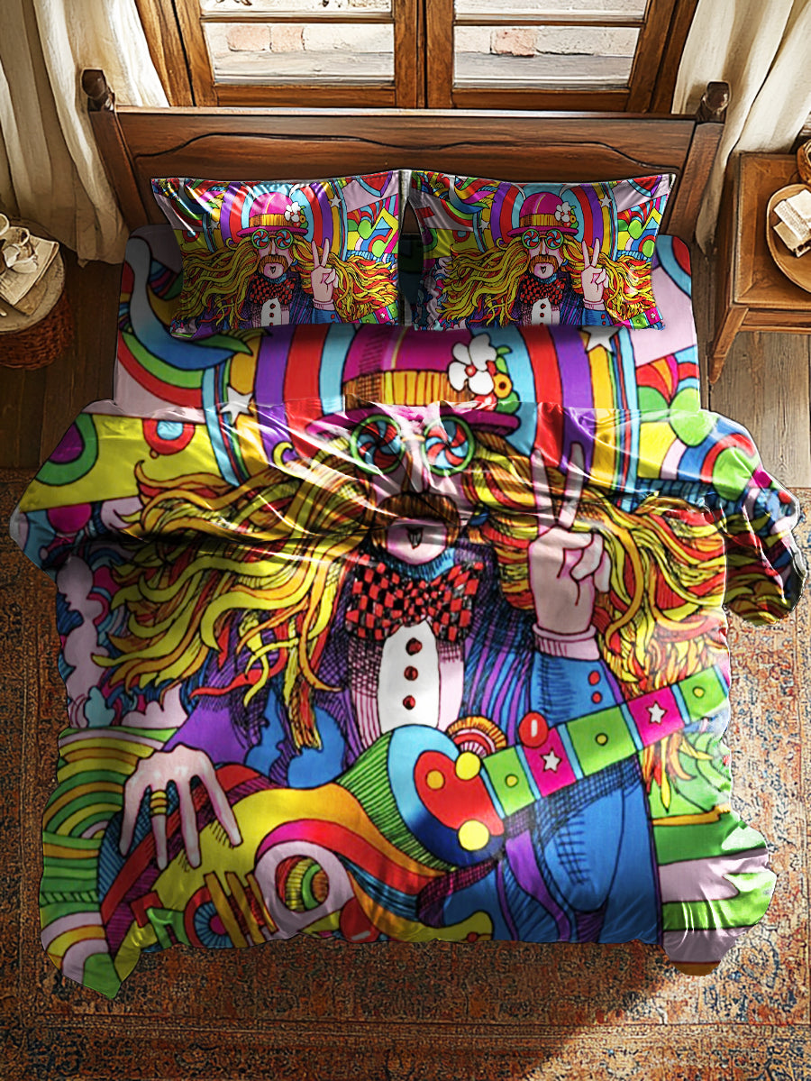 Hippie Art Print Sheet Set