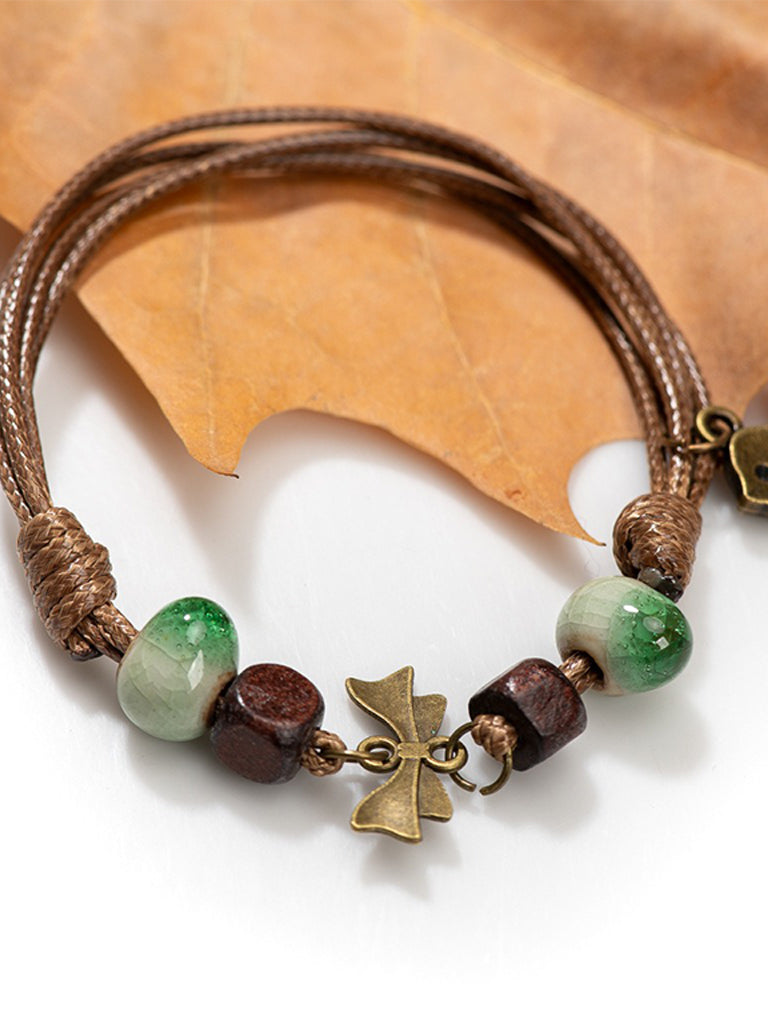 Braided Simple Creative Ceramic Jewelry Bracelet