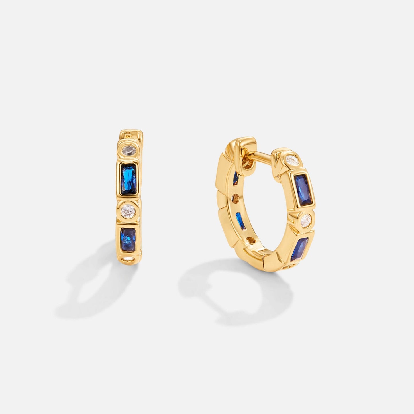 Royal Blue Adeline Crystal Earrings