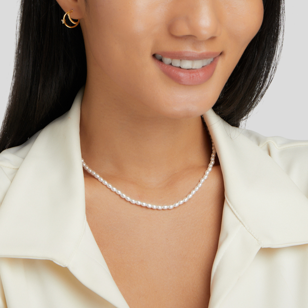 Temi Pearl Necklace