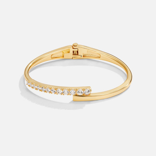 Arya Gold & Crystal Bangle