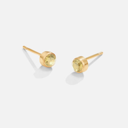 Birthstone Stud Earrings