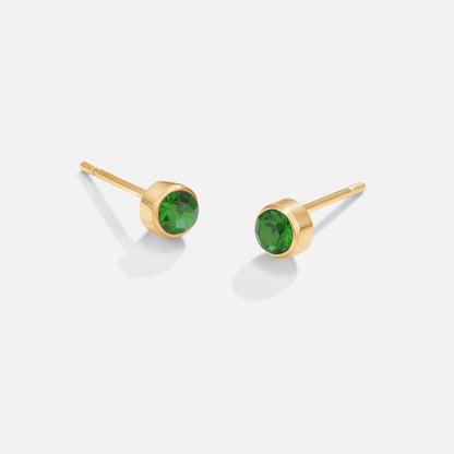 Birthstone Stud Earrings