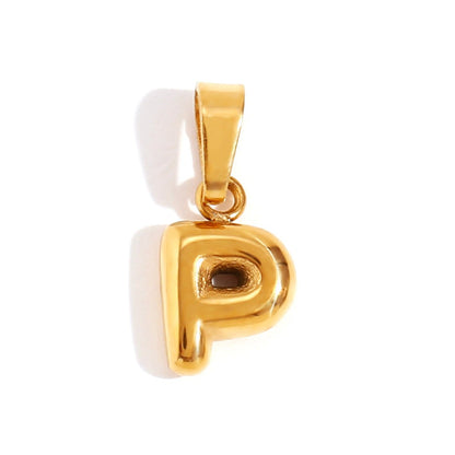 Bubble Letter Necklace