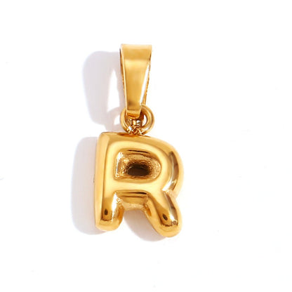 Bubble Letter Necklace