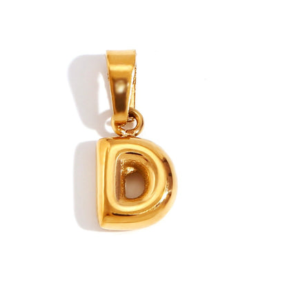 Bubble Letter Necklace