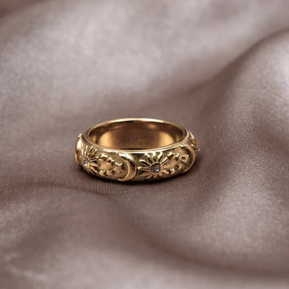 Celestial Gold Ring