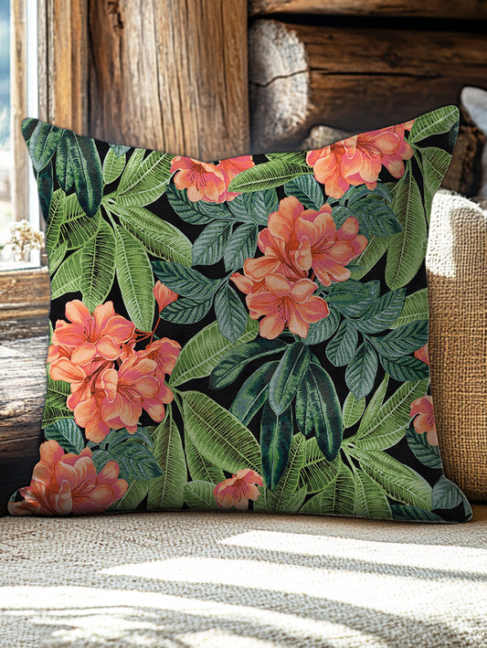 Botanical and Floral Art Print Pillow