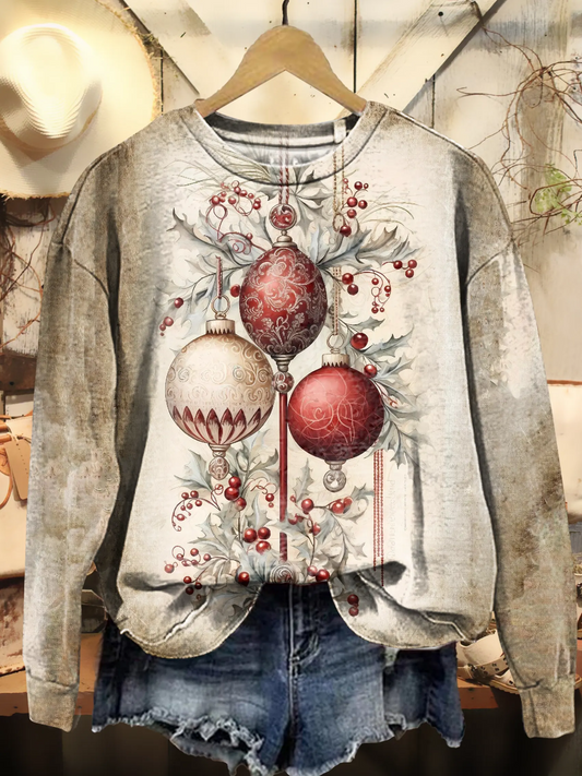 Christmas Pattern Art Print Hoodie