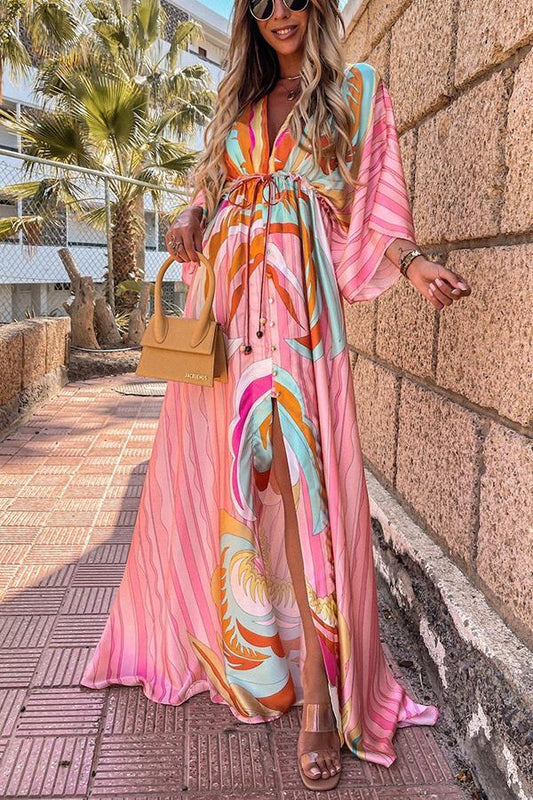 My Dearest Darling Rainbow Maxi Dress