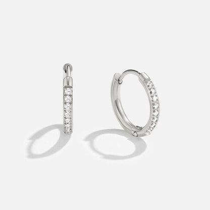 Eternity Hoop Earrings