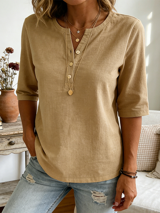 Women's Casual Cotton Shirt