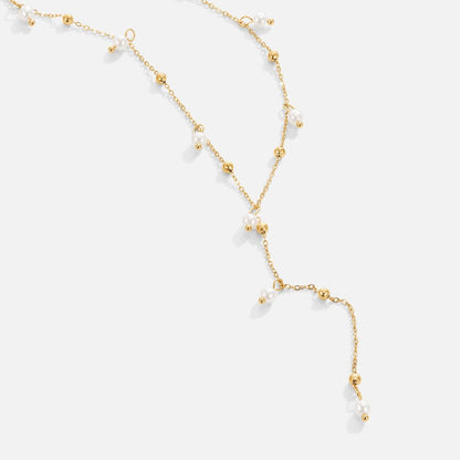 Freshwater Lariat Drop Necklace