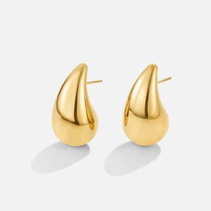 Amara Gold Teardrop Earrings