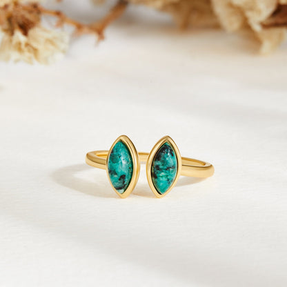 Jade Green Wrap Ring