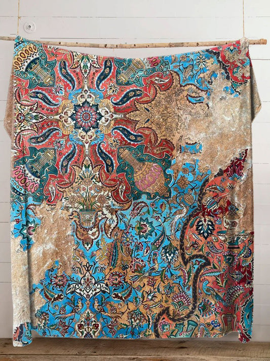 Vintage Printed Blanket