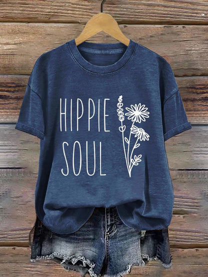 Hippie Soul Art Print T-shirt