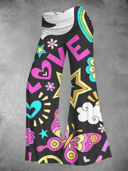 Women's Hippie Print Casual Pants