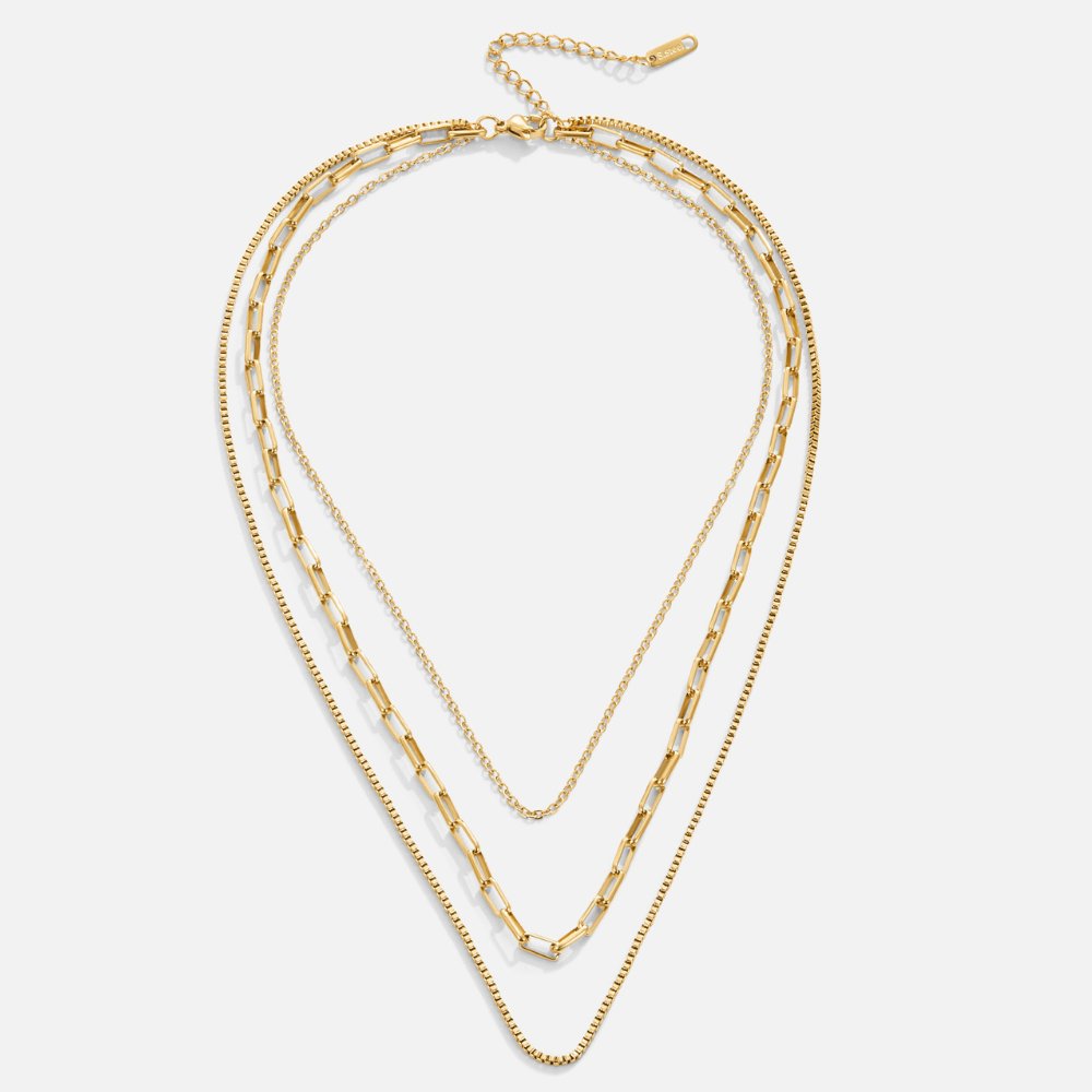 Miela Layered Chain Necklace