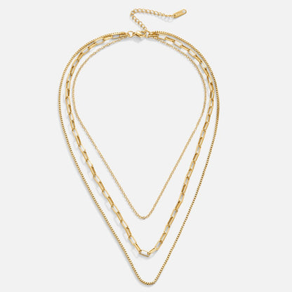 Miela Layered Chain Necklace