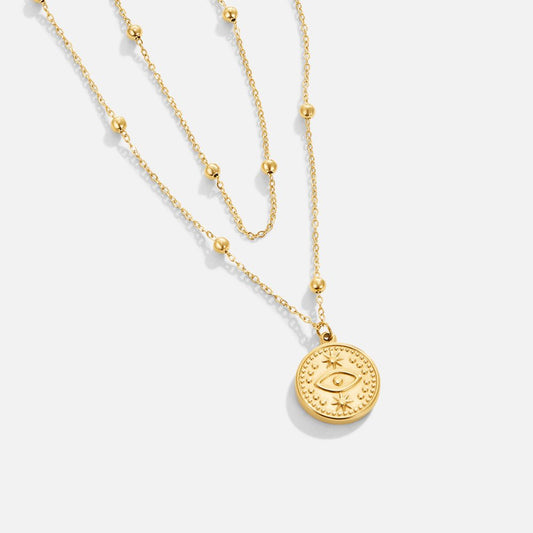 Moana Eye Coin Necklace