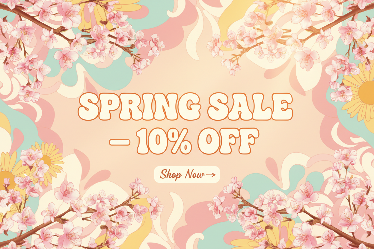 Spring Sale Banner